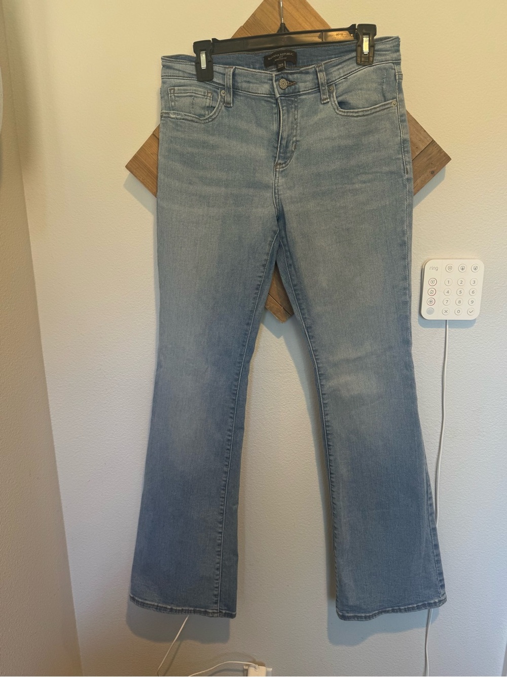 Banana Republic Light Blue Flare Jeans